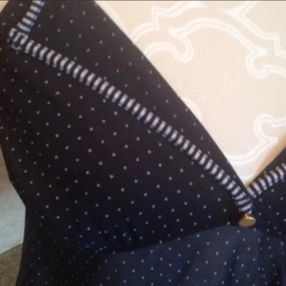 Gilligan & O’Malley Polka Dot Nautical Sleep Cami XL - Picture 7 of 8